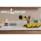 Drill Brush Power Scrubber By Useful Products 5 in W 7 in L Brush, Yellow Y-S-5542O-QC-DB - alternate 3